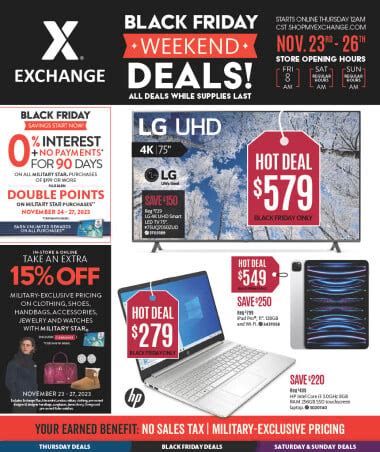 AAFES Black Friday 2024 Ad, Deals & Sales .